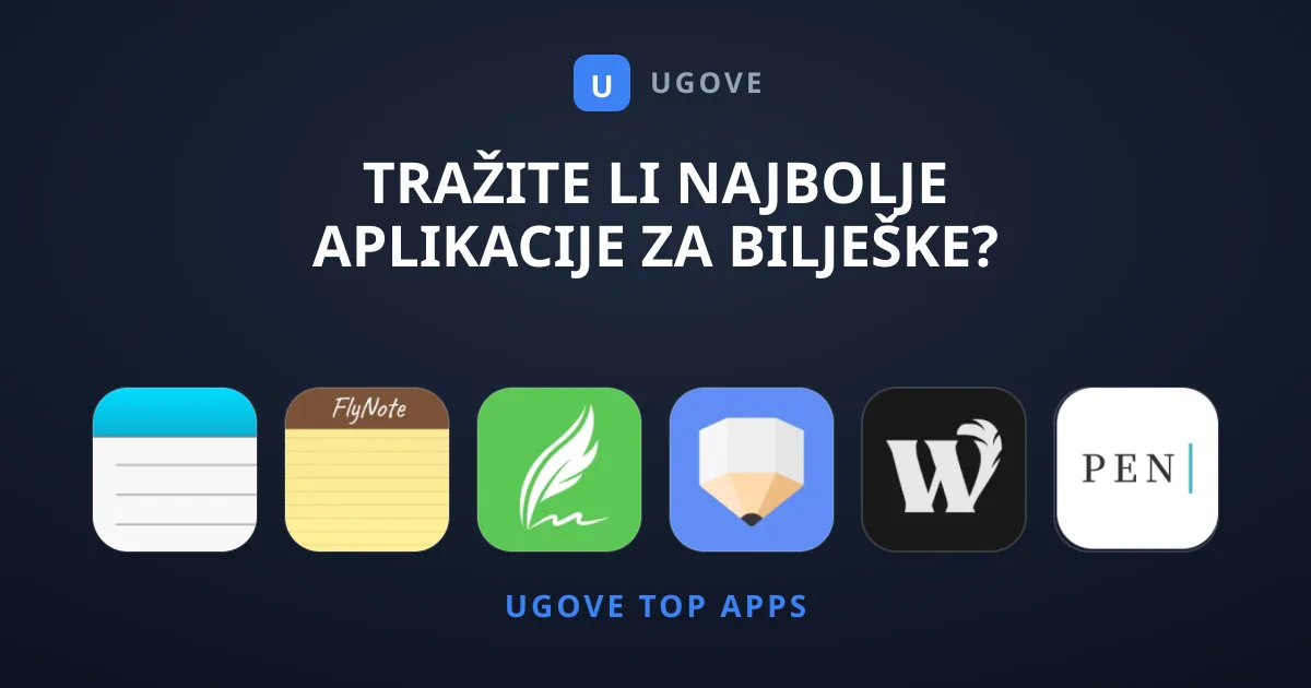 Tražite li Najbolje Aplikacije za Bilješke?